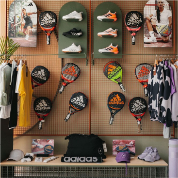 JMN sports attire and equipment