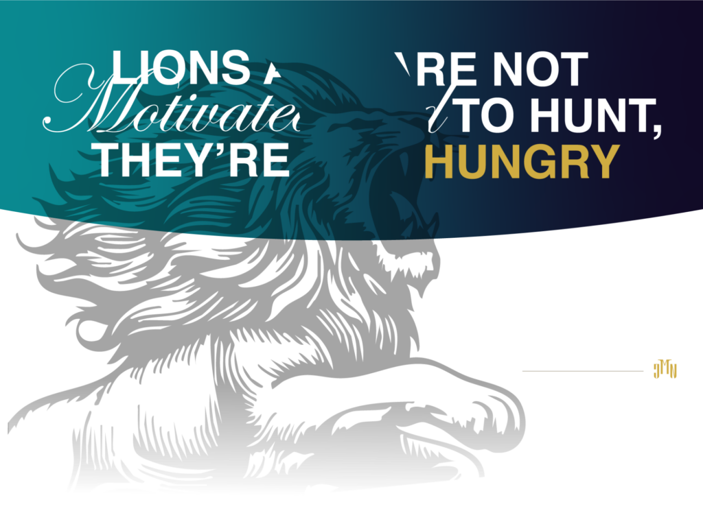 Lion and quote transparent